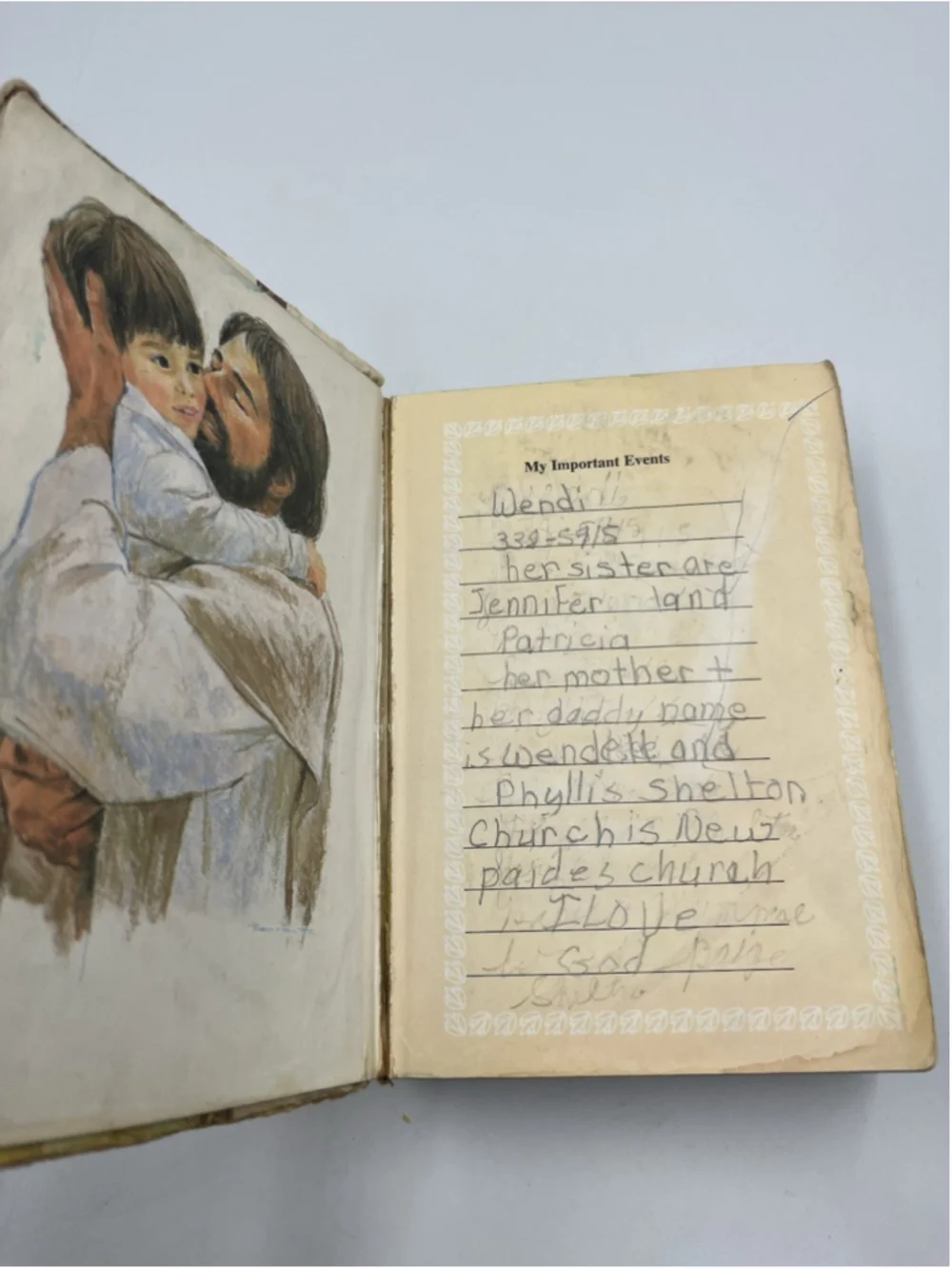 Vtg 1973 The Childrens Living Bible Paraphrased Original Box Tyndale House SEE
